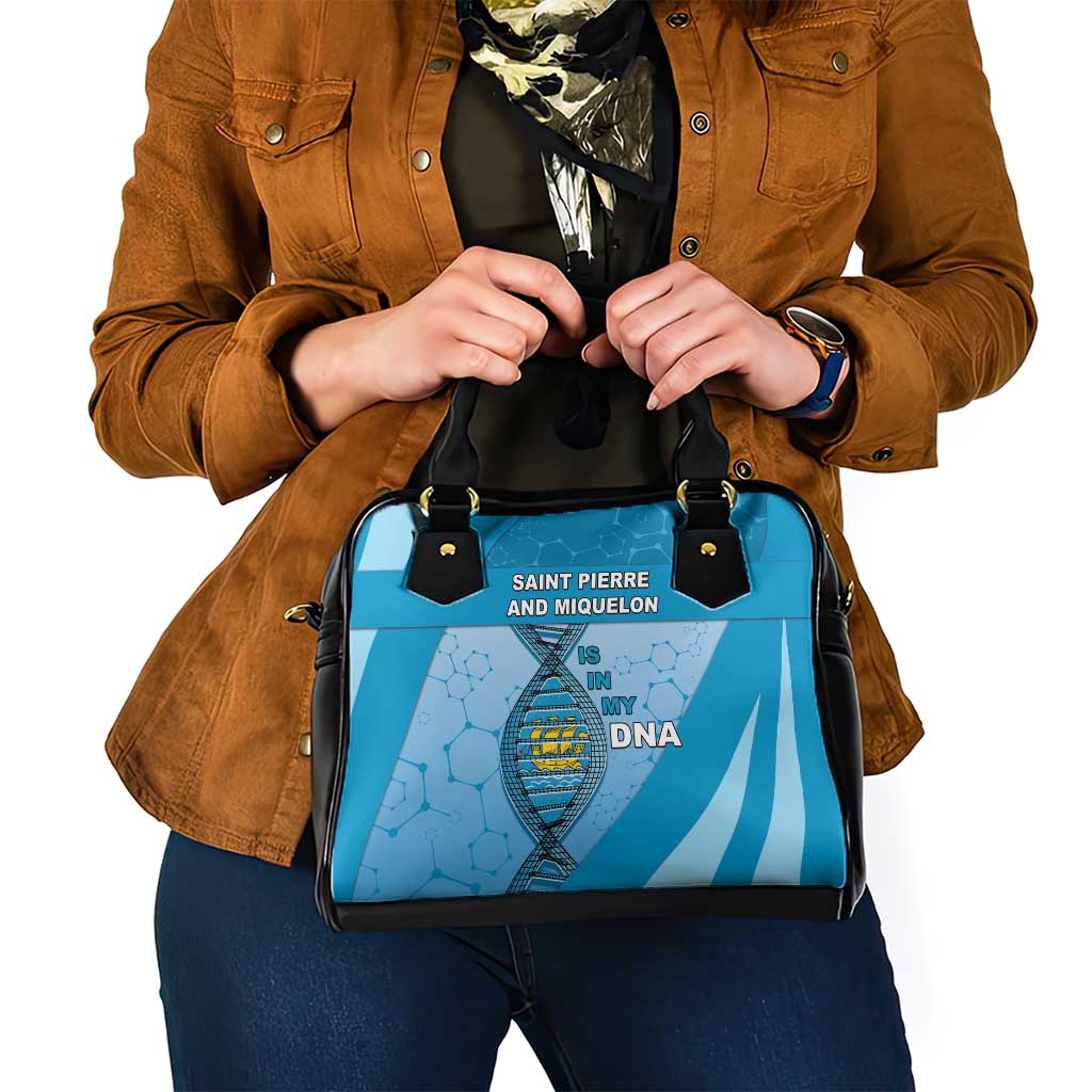 Saint Pierre And Miquelon Is In My DNA Shoulder Handbag DT05