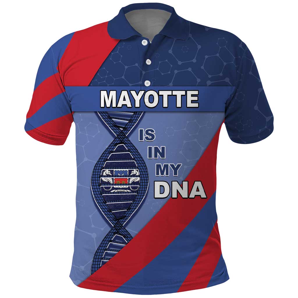 Mayotte Is In My DNA Polo Shirt DT05