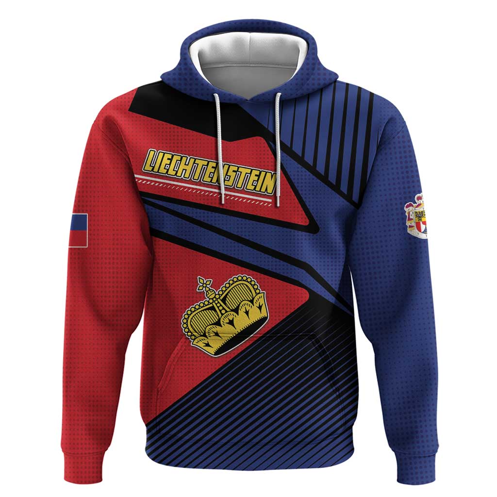 Personalized Liechtenstein Hoodie Crown Symbol DT05