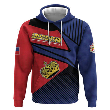 Personalized Liechtenstein Hoodie Crown Symbol DT05