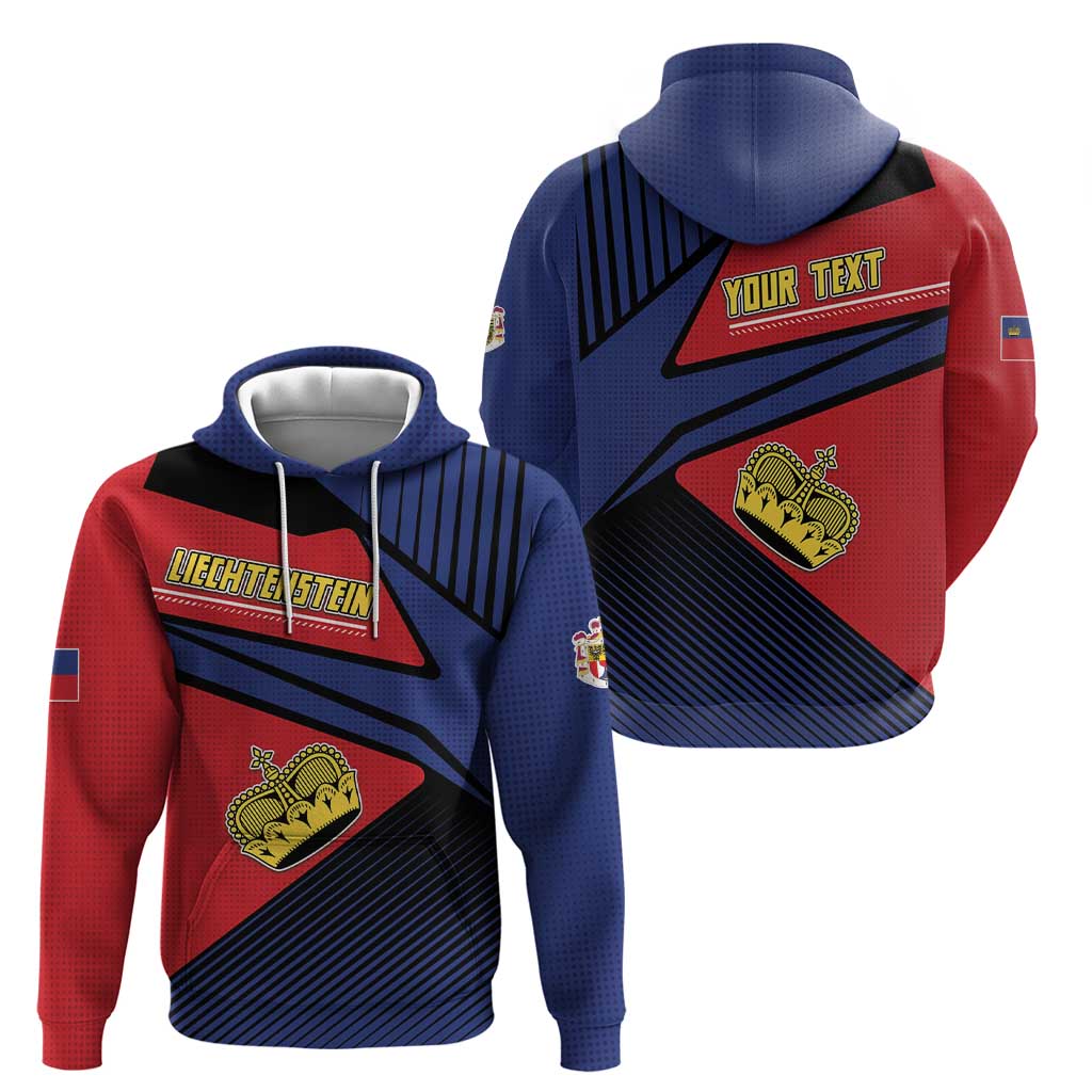 Personalized Liechtenstein Hoodie Crown Symbol DT05