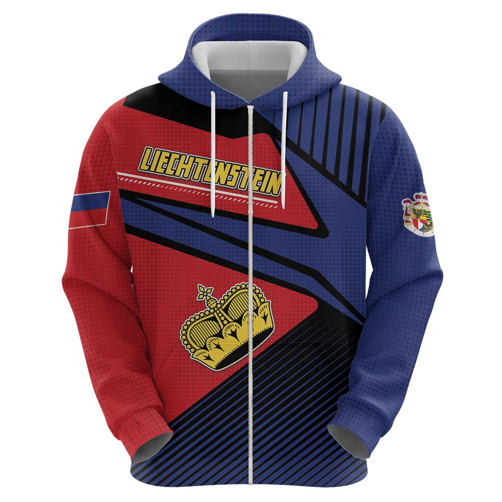 Personalized Liechtenstein Hoodie Crown Symbol DT05