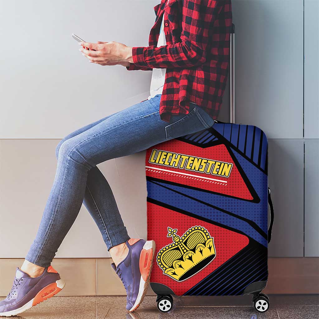 Liechtenstein Luggage Cover Crown Symbol DT05