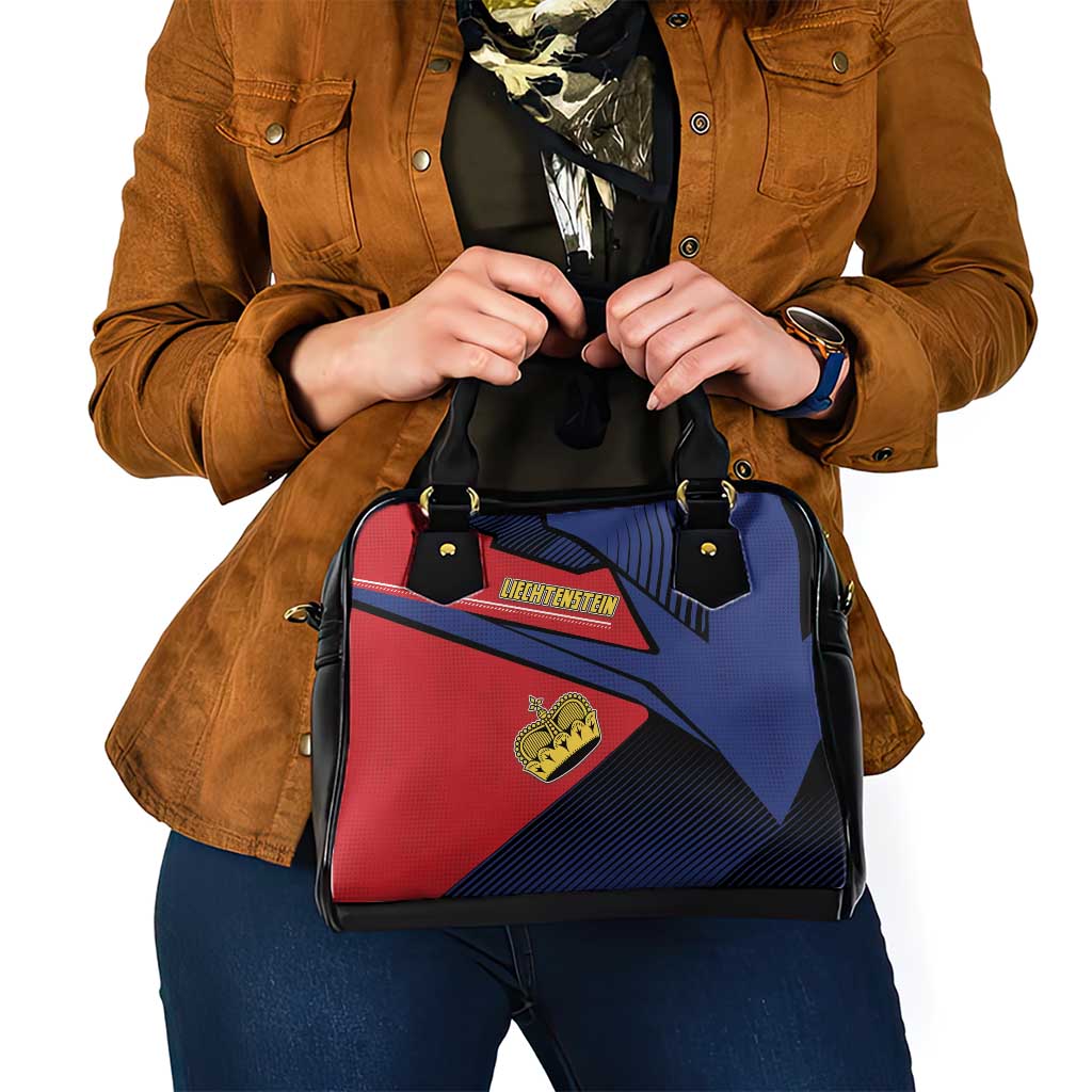 Liechtenstein Shoulder Handbag Crown Symbol DT05
