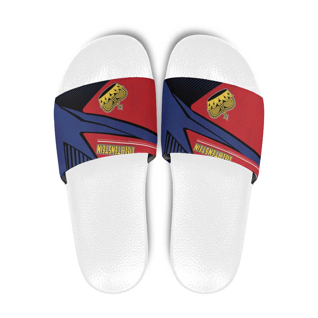 Liechtenstein Slide Sandals Crown Symbol DT05