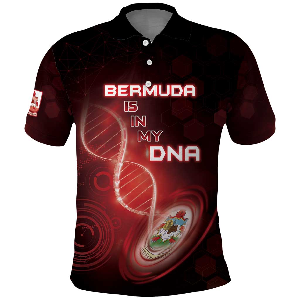 Personalized Bermuda Is In My DNA Polo Shirt DT05