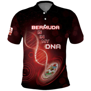 Personalized Bermuda Is In My DNA Polo Shirt DT05