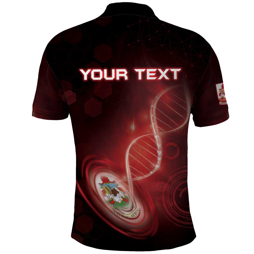 Personalized Bermuda Is In My DNA Polo Shirt DT05