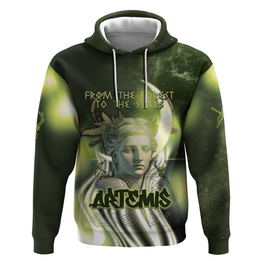 Ancient Greek Artemis Hoodie Goddess Of The Moon DT05