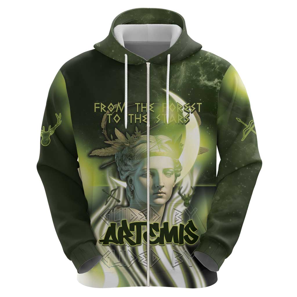 Ancient Greek Artemis Hoodie Goddess Of The Moon DT05