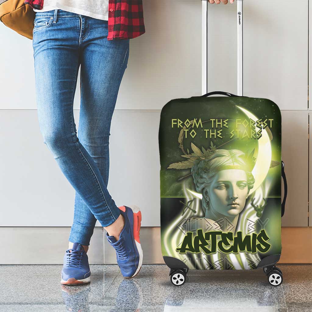 Ancient Greek Artemis Luggage Cover Goddess Of The Moon DT05