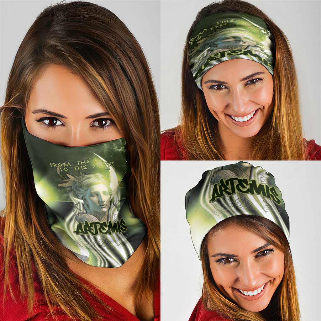 Ancient Greek Artemis Neck Gaiter Goddess Of The Moon DT05