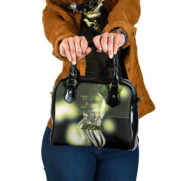 Ancient Greek Artemis Shoulder Handbag Goddess Of The Moon DT05