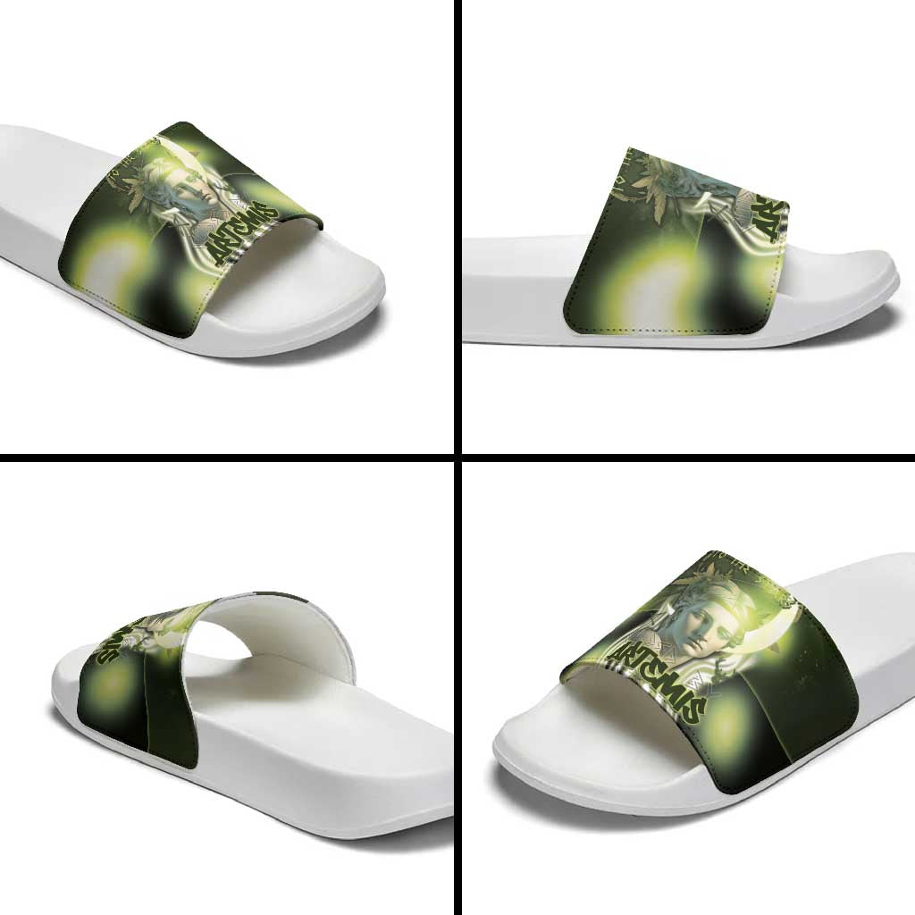 Ancient Greek Artemis Slide Sandals Goddess Of The Moon DT05