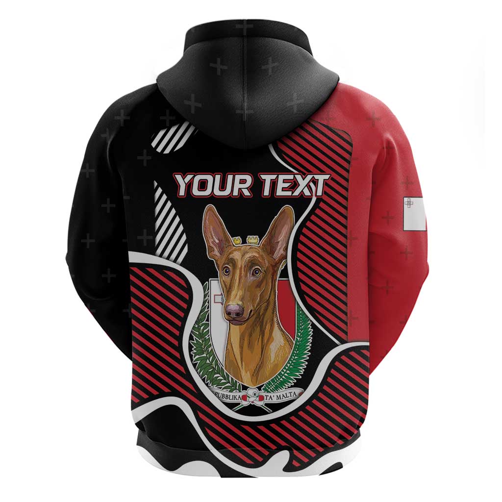 Personalized Malta Hoodie Pharaoh Hound In Coat Of Arms DT05