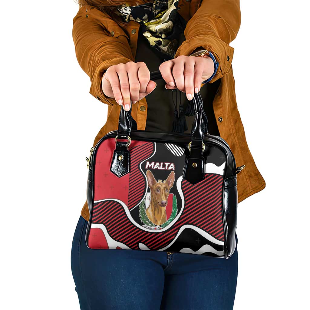 Malta Shoulder Handbag Pharaoh Hound In Coat Of Arms DT05