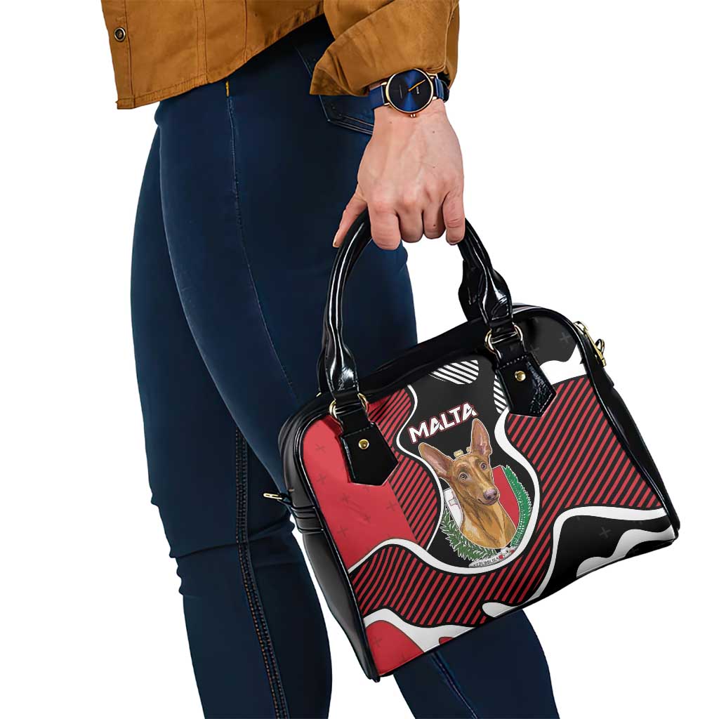 Malta Shoulder Handbag Pharaoh Hound In Coat Of Arms DT05