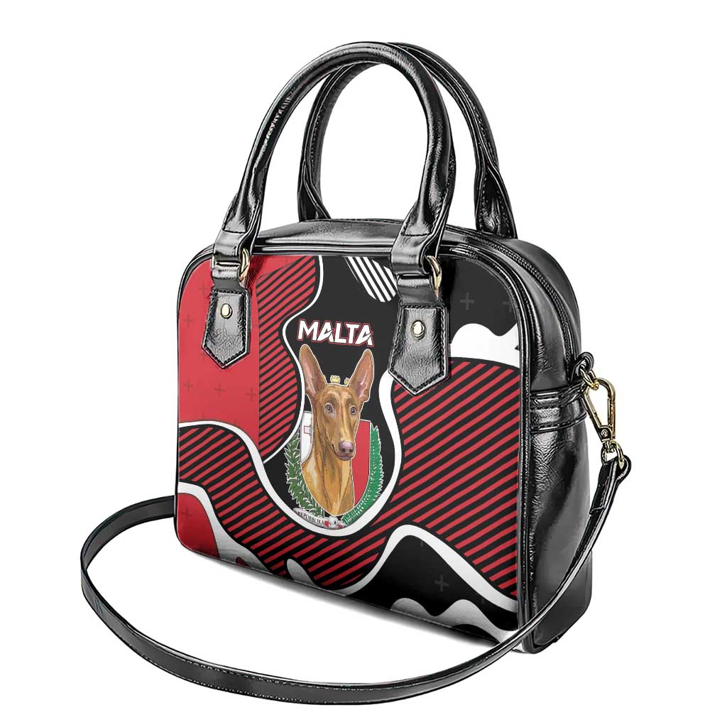 Malta Shoulder Handbag Pharaoh Hound In Coat Of Arms DT05