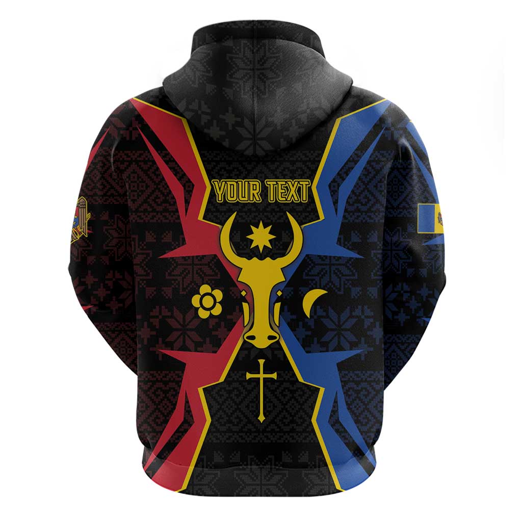 Personalized Moldova Hoodie The Aurochs Symbol With Patterns DT05