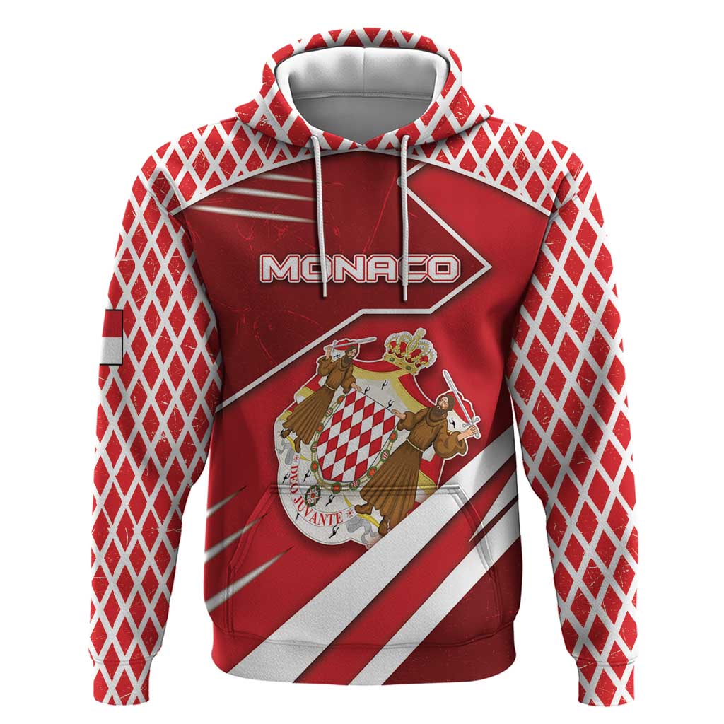 Personalized Monaco Hoodie Coat Of Arms Unique Style DT05