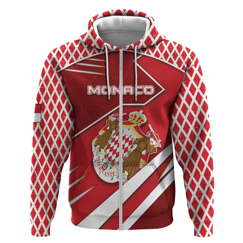 Personalized Monaco Hoodie Coat Of Arms Unique Style DT05