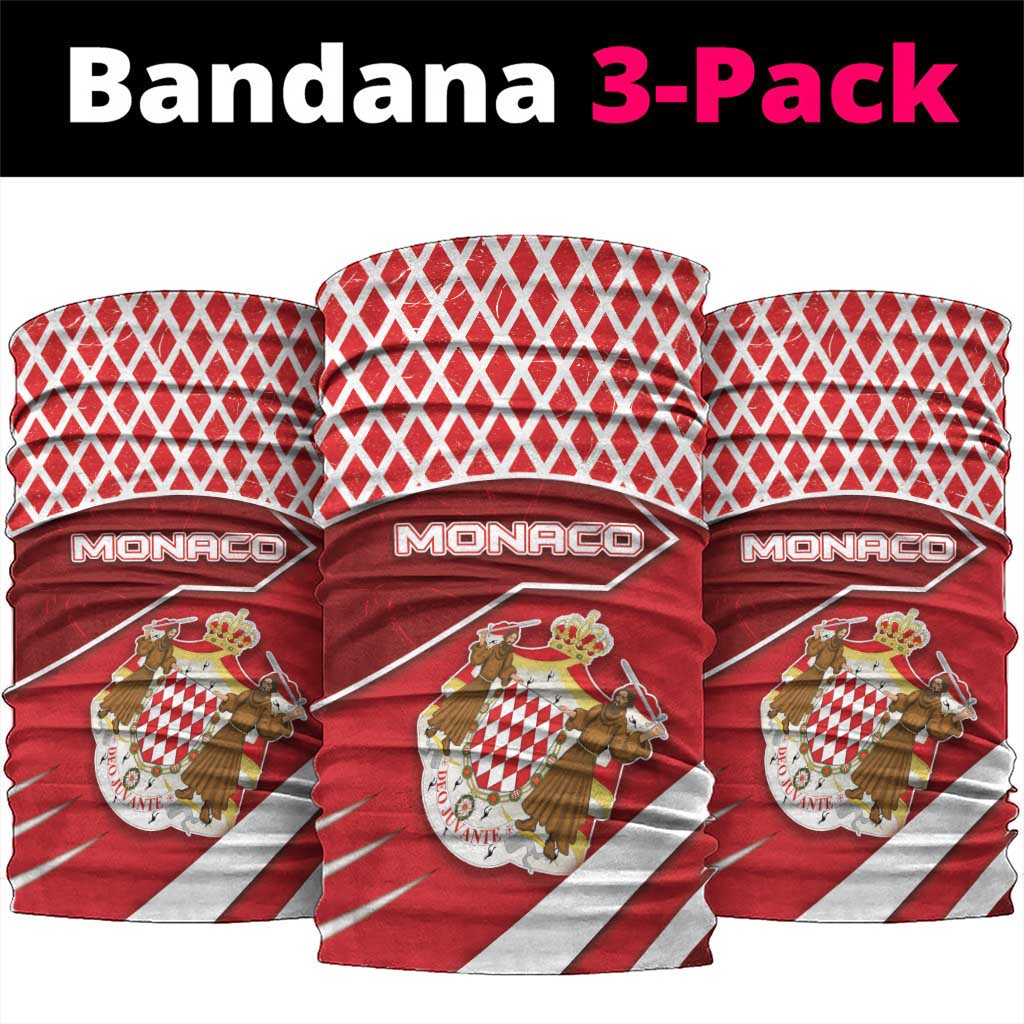 Monaco Neck Gaiter Coat Of Arms Unique Style DT05