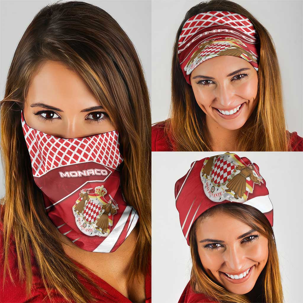 Monaco Neck Gaiter Coat Of Arms Unique Style DT05