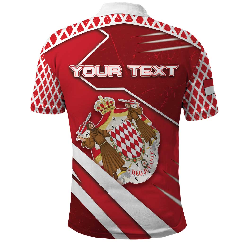 Personalized Monaco Polo Shirt Coat Of Arms Unique Style DT05