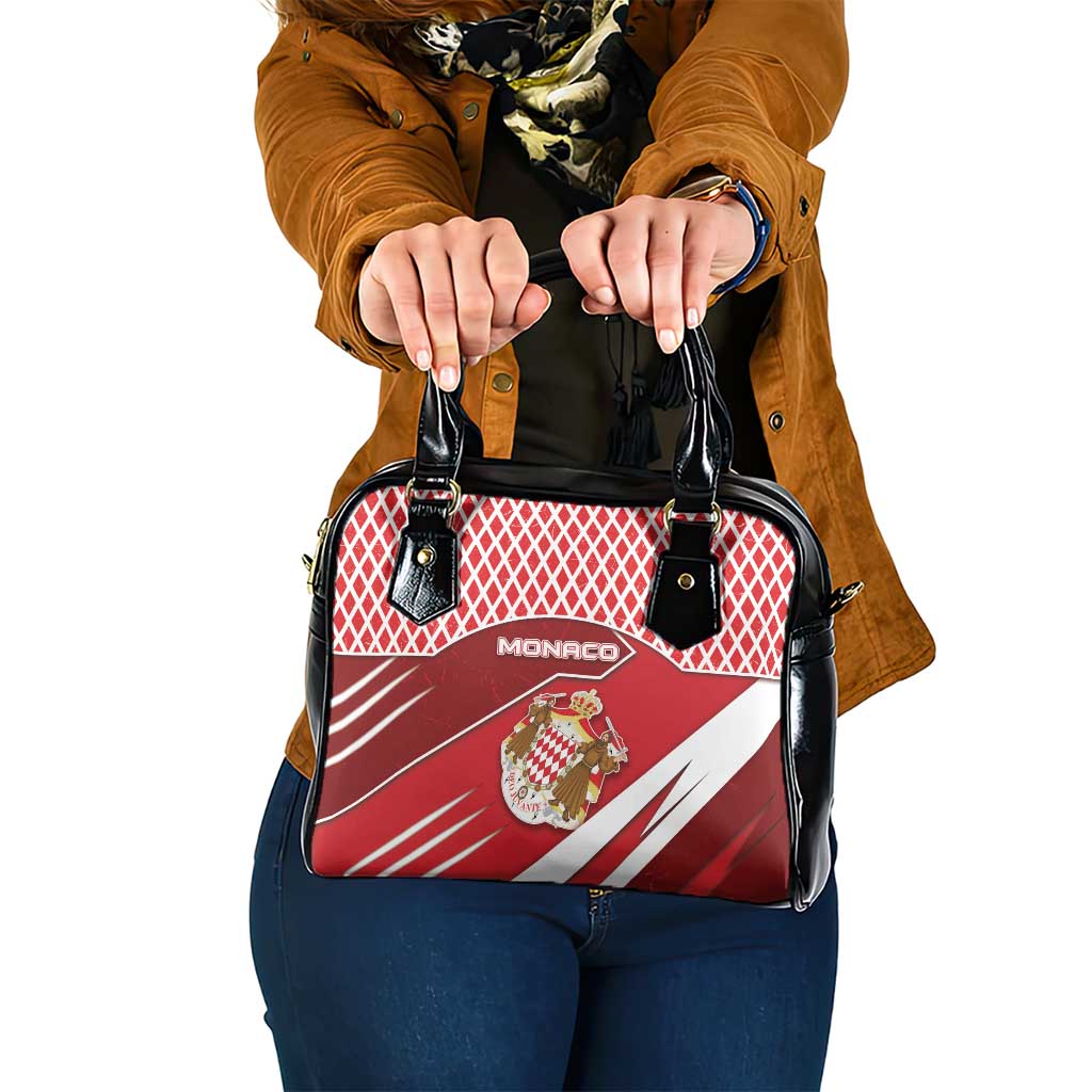 Monaco Shoulder Handbag Coat Of Arms Unique Style DT05