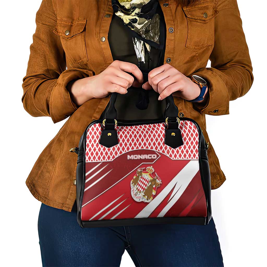 Monaco Shoulder Handbag Coat Of Arms Unique Style DT05