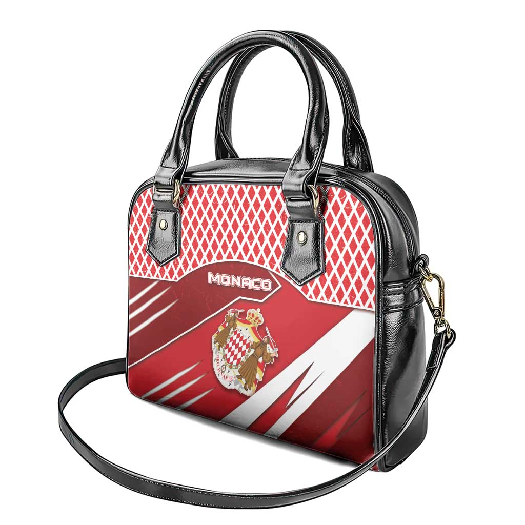 Monaco Shoulder Handbag Coat Of Arms Unique Style DT05