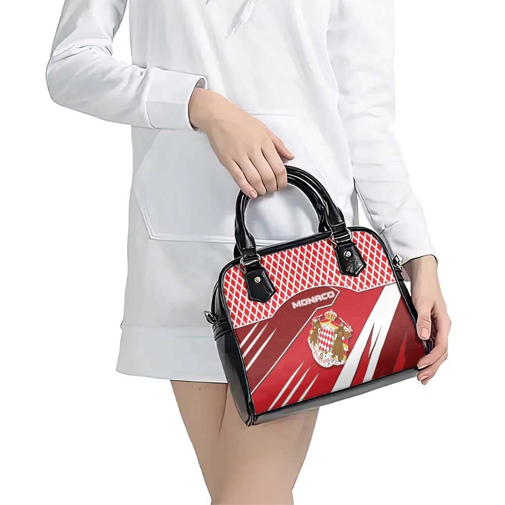 Monaco Shoulder Handbag Coat Of Arms Unique Style DT05