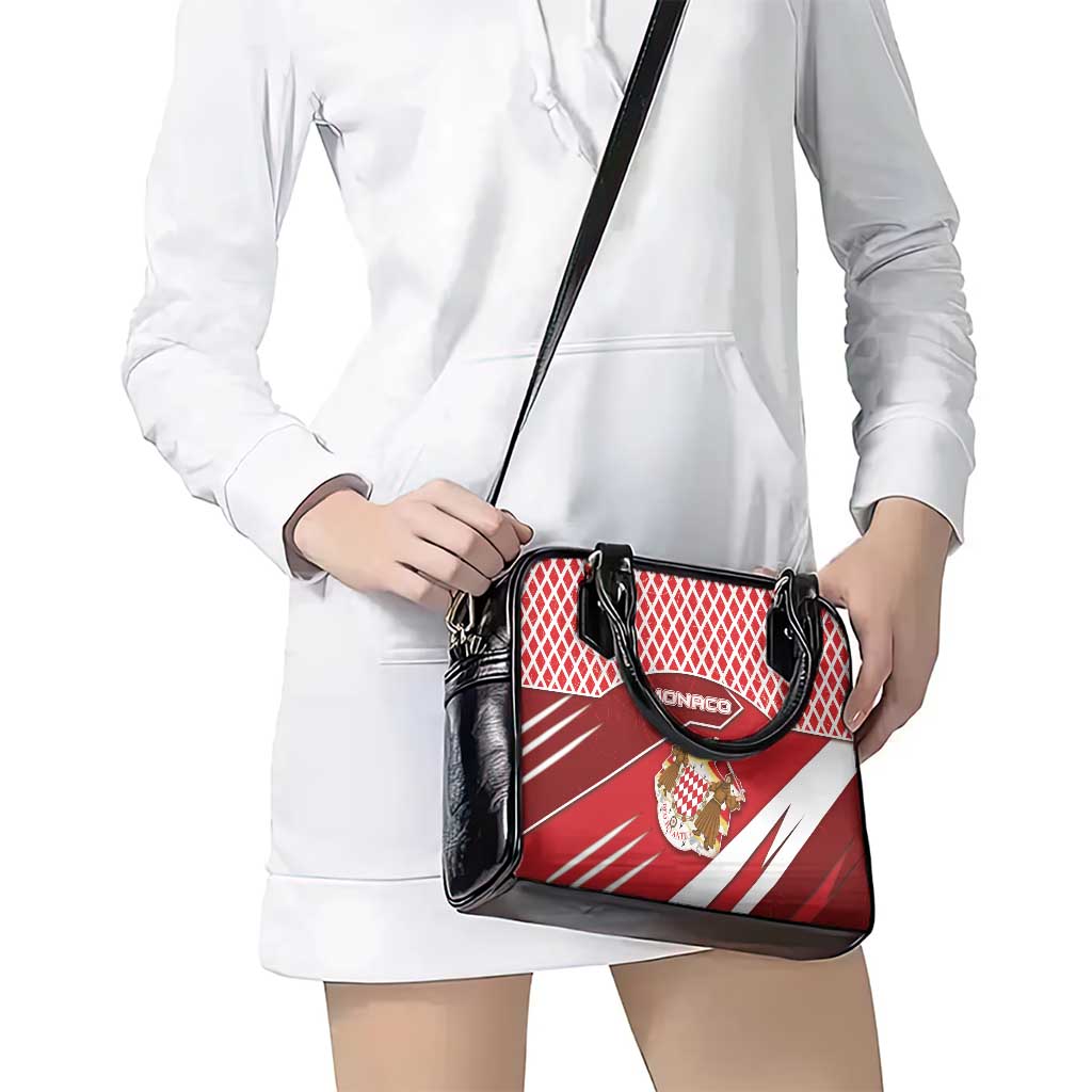 Monaco Shoulder Handbag Coat Of Arms Unique Style DT05