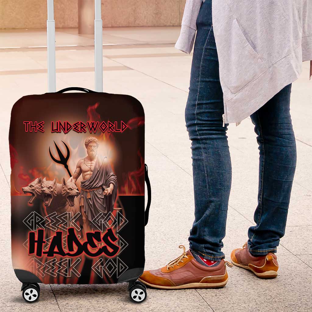 Ancient Greek Hades Luggage Cover King Of The Underworld DT05