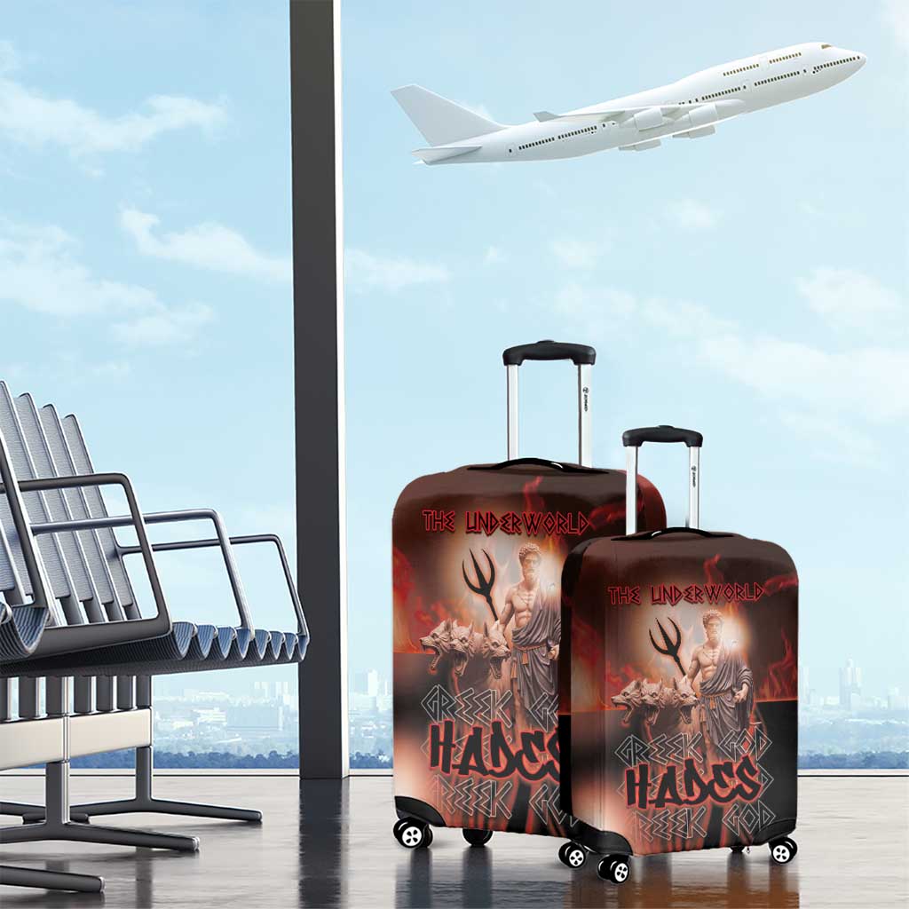 Ancient Greek Hades Luggage Cover King Of The Underworld DT05