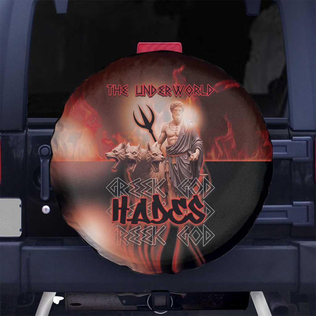 Ancient Greek Hades Spare Tire Cover King Of The Underworld DT05