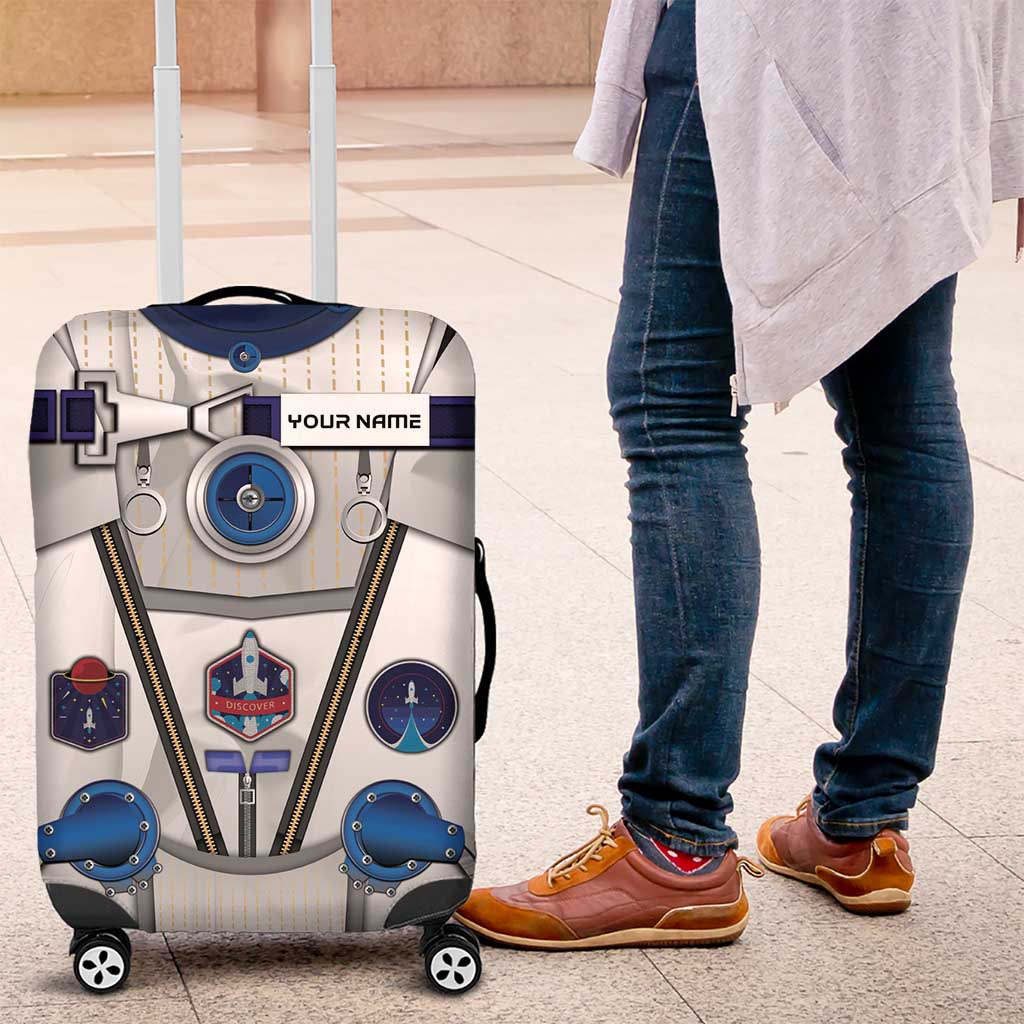 Personalized Astronaut Luggage Cover Space Diving Suit DT05