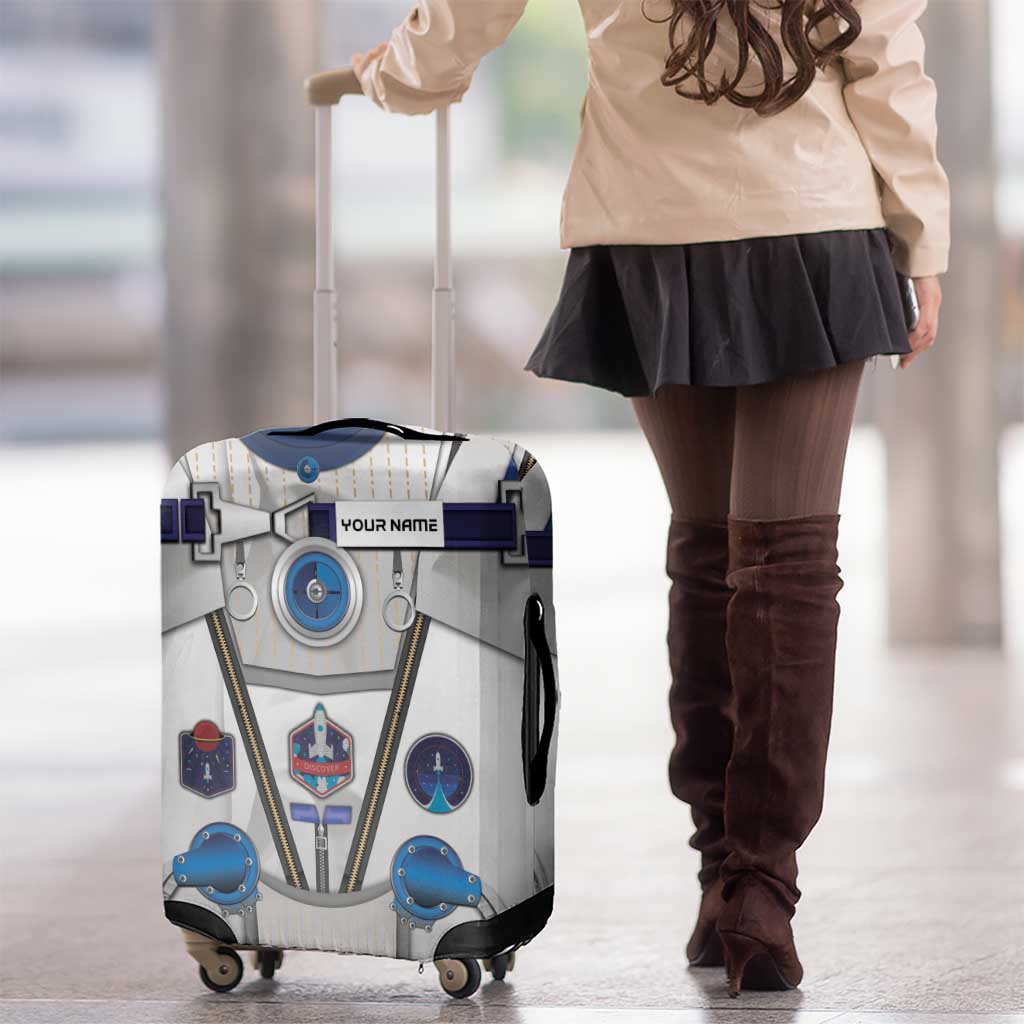 Personalized Astronaut Luggage Cover Space Diving Suit DT05