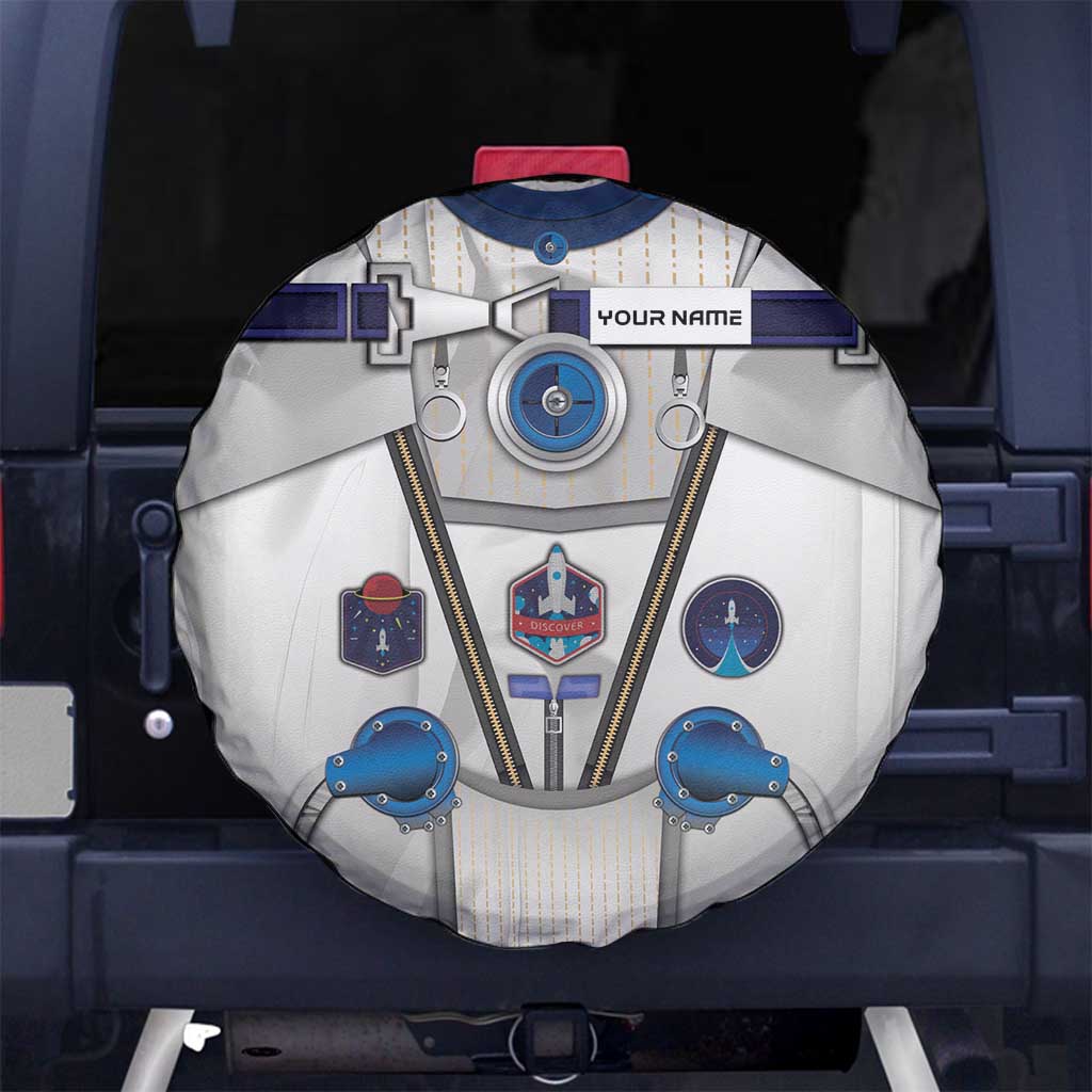 Personalized Astronaut Spare Tire Cover Space Diving Suit DT05