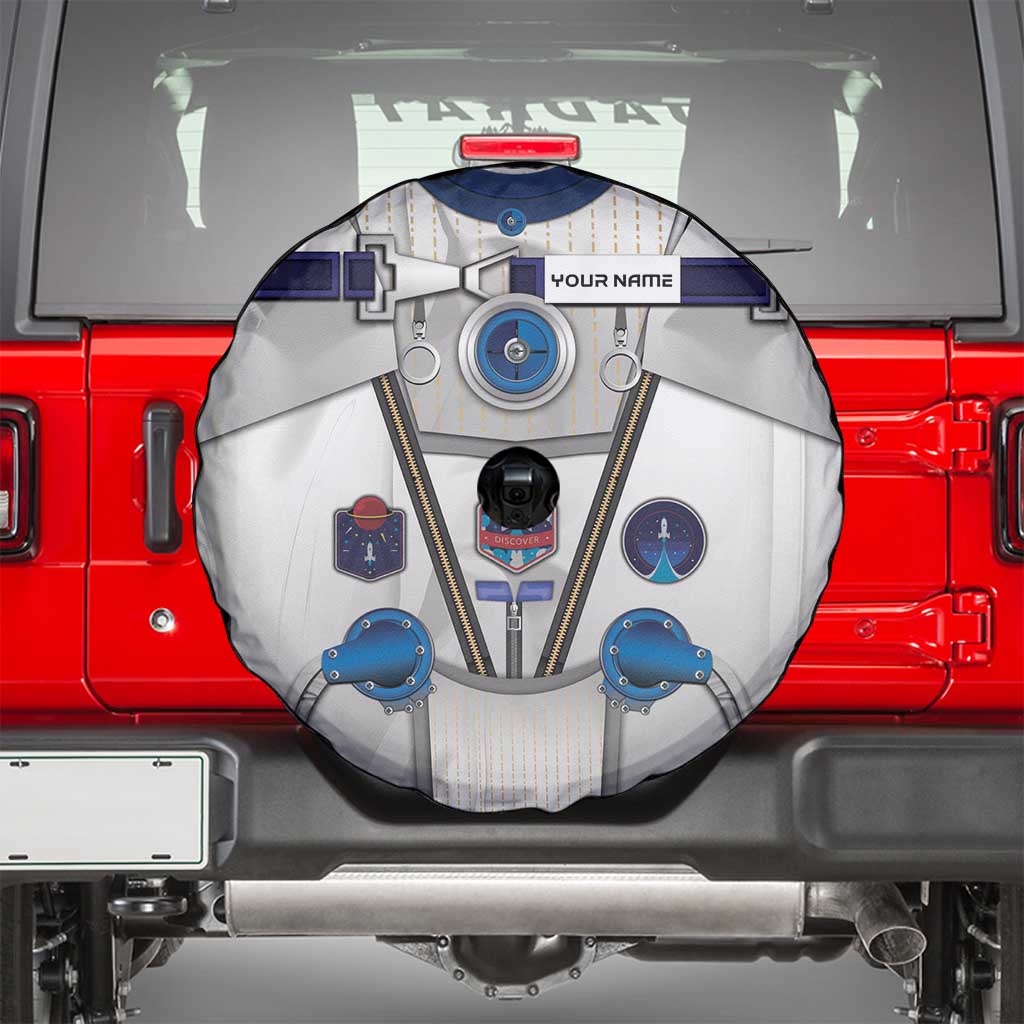 Personalized Astronaut Spare Tire Cover Space Diving Suit DT05