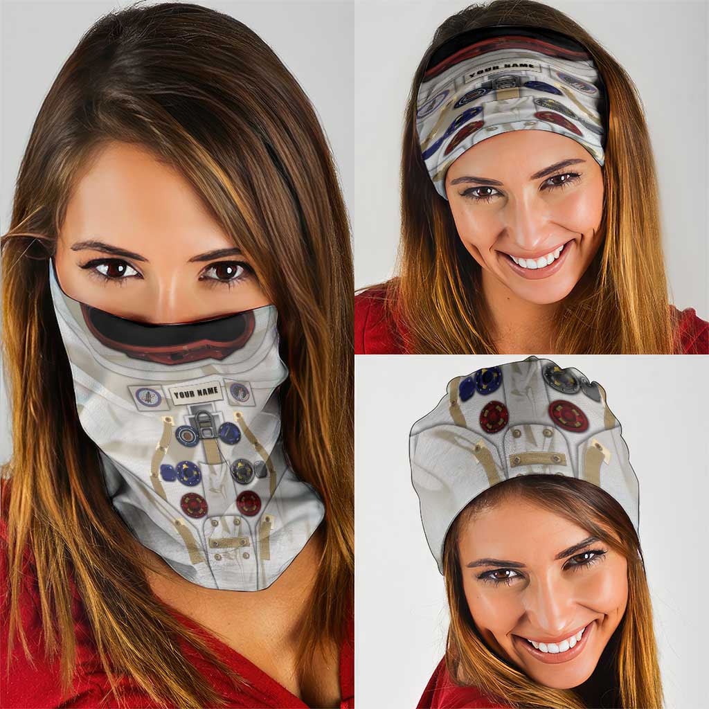 Personalized Astronaut Neck Gaiter Space Explorer DT05