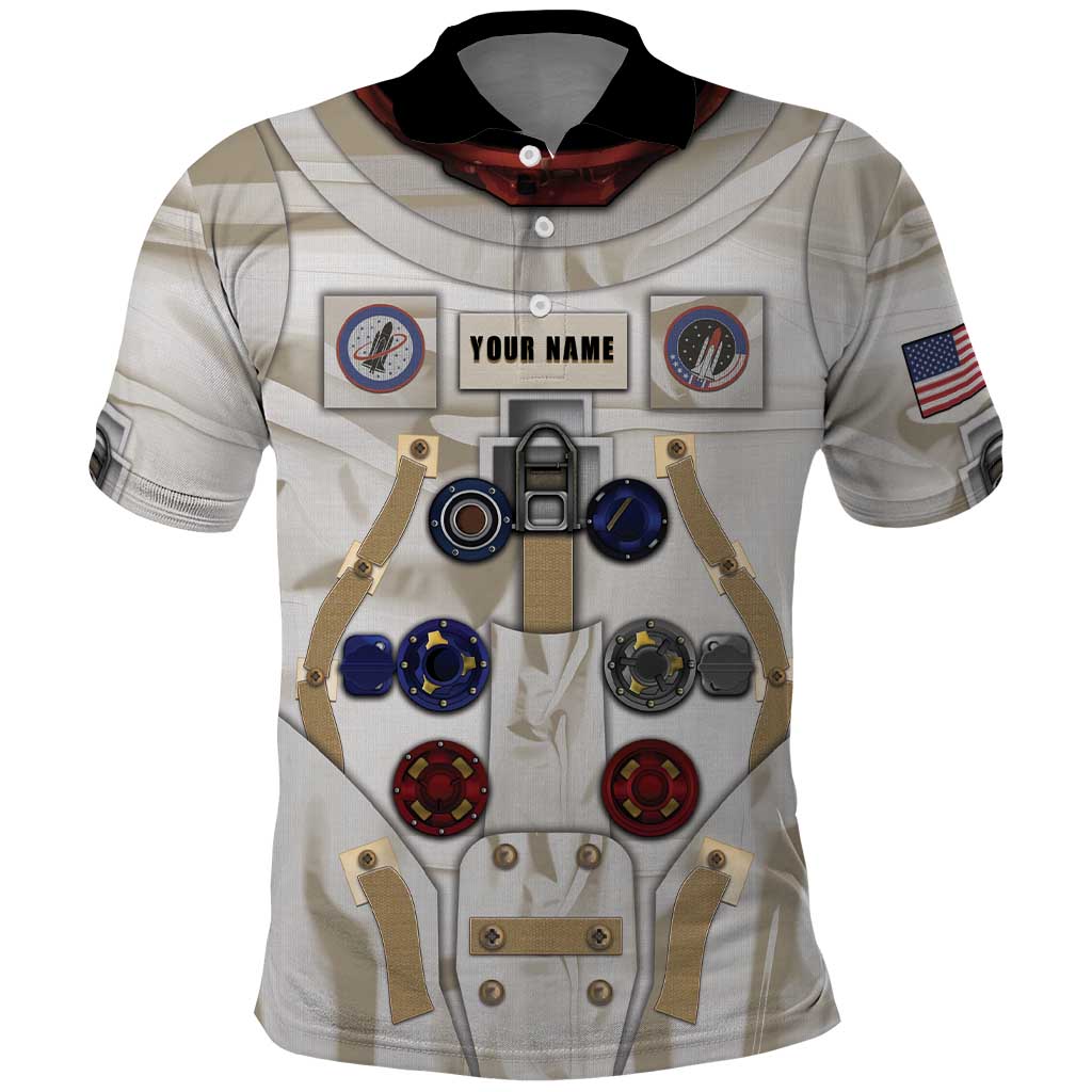 Personalized Astronaut Polo Shirt Space Explorer DT05