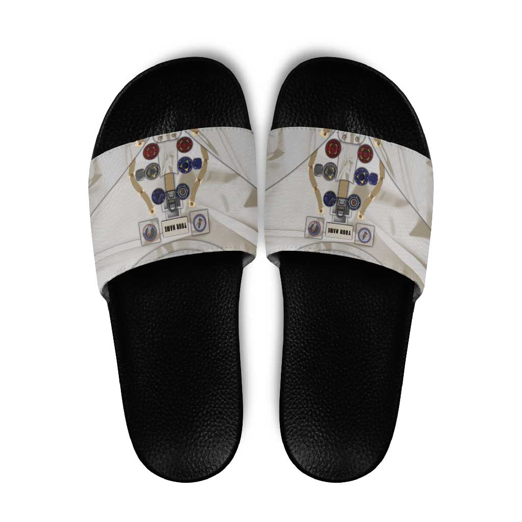 Personalized Astronaut Slide Sandals Space Explorer DT05