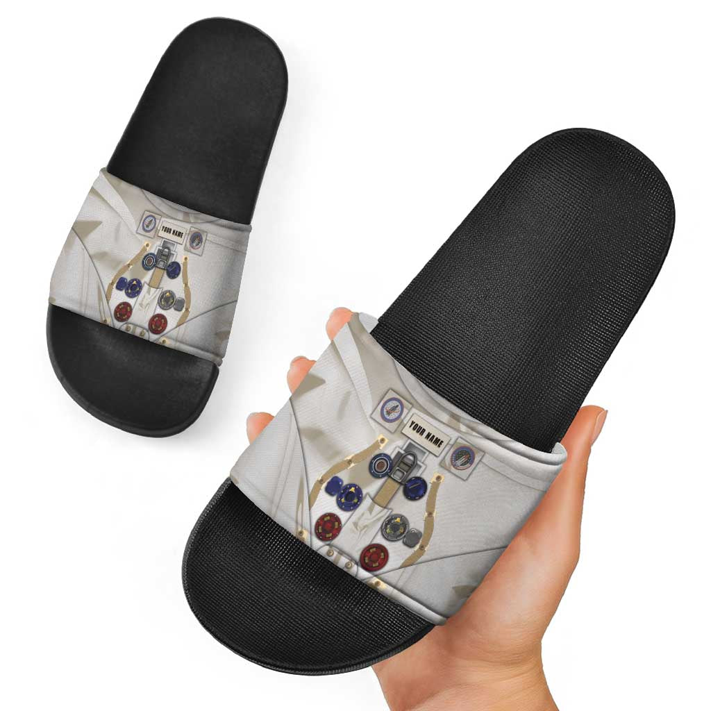 Personalized Astronaut Slide Sandals Space Explorer DT05