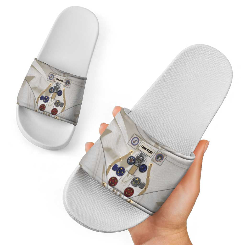 Personalized Astronaut Slide Sandals Space Explorer DT05