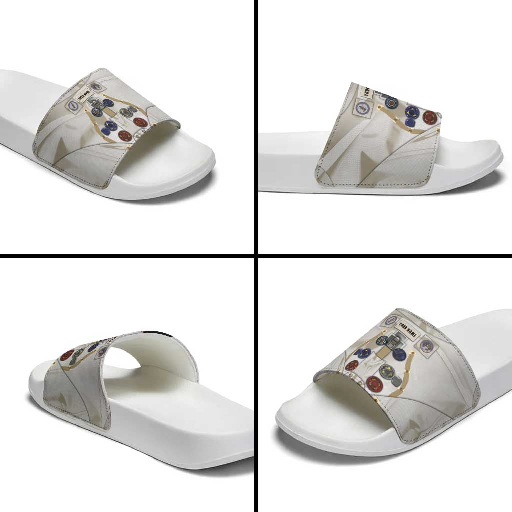 Personalized Astronaut Slide Sandals Space Explorer DT05