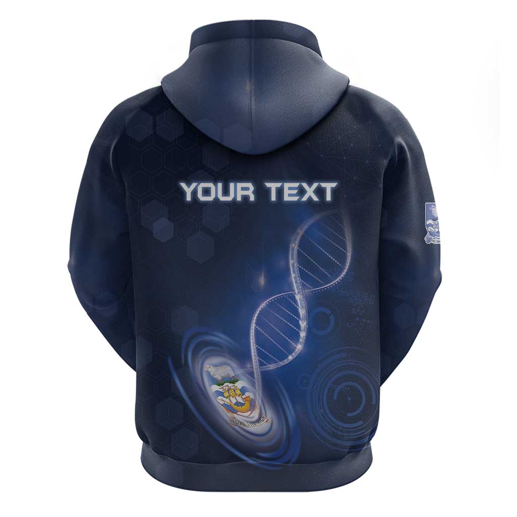 Personalized Falkland Islands Is In My DNA Hoodie DT05