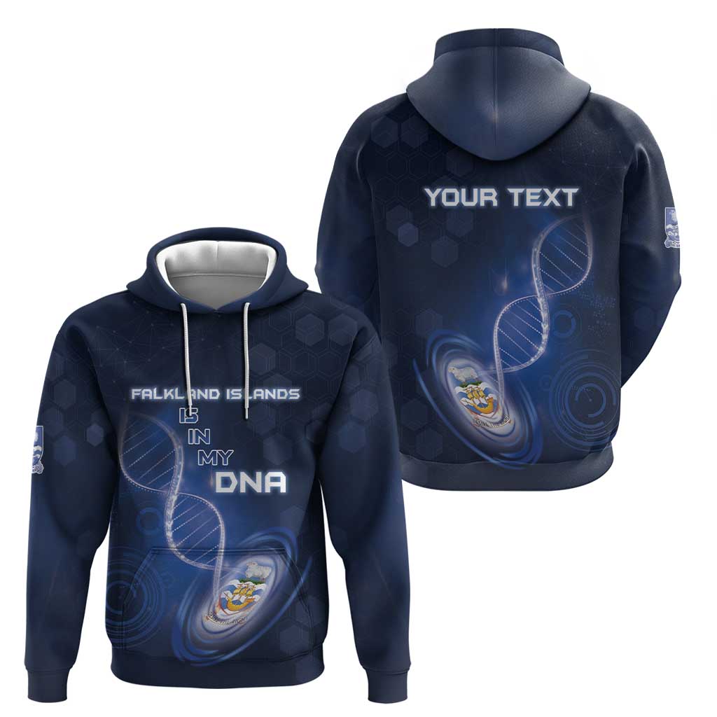 Personalized Falkland Islands Is In My DNA Hoodie DT05