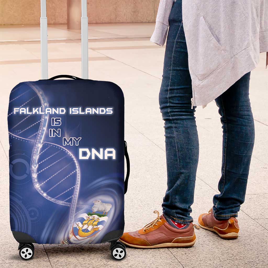 Falkland Islands Is In My DNA Luggage Cover DT05
