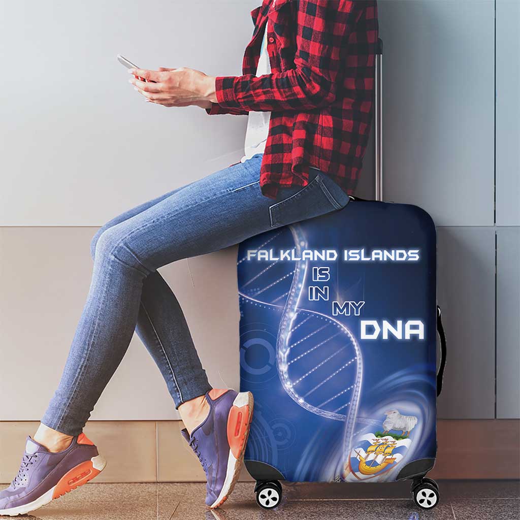 Falkland Islands Is In My DNA Luggage Cover DT05